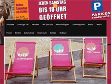 Tablet Screenshot of cloppenburg-marketing.de